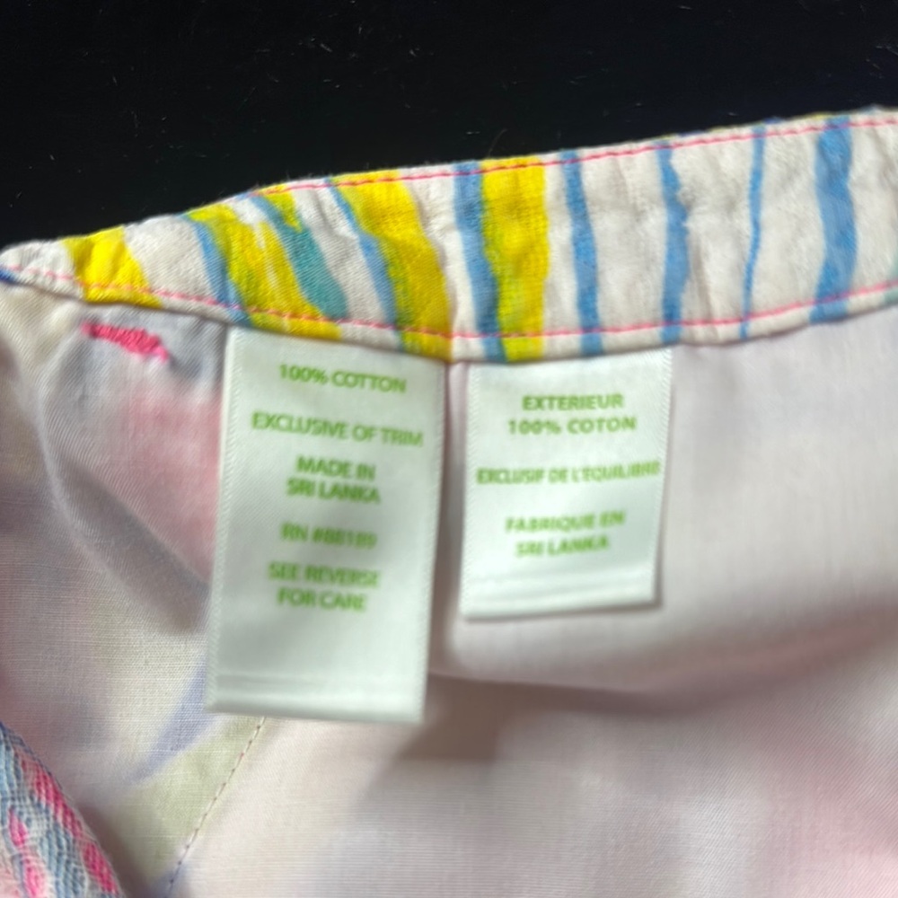 Lilly Pulitzer Pink and Yellow Shorts - Picture 6 of 8